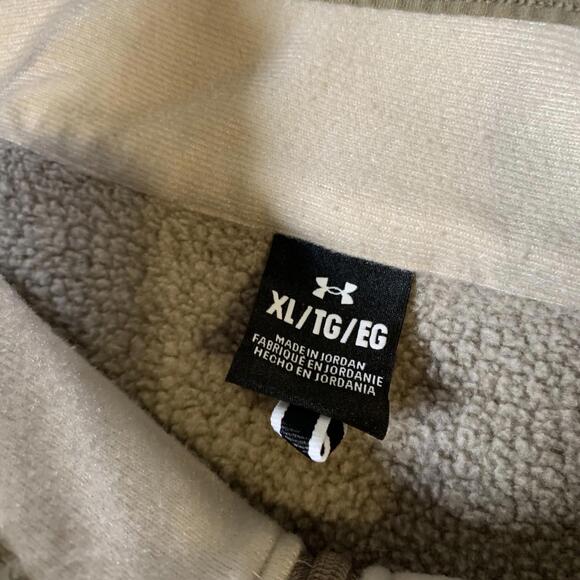 Under Armour Pullover Mens XL 1/2 Zip Sweater Fleece Lined Performance 1380271 - Picture 4 of 11